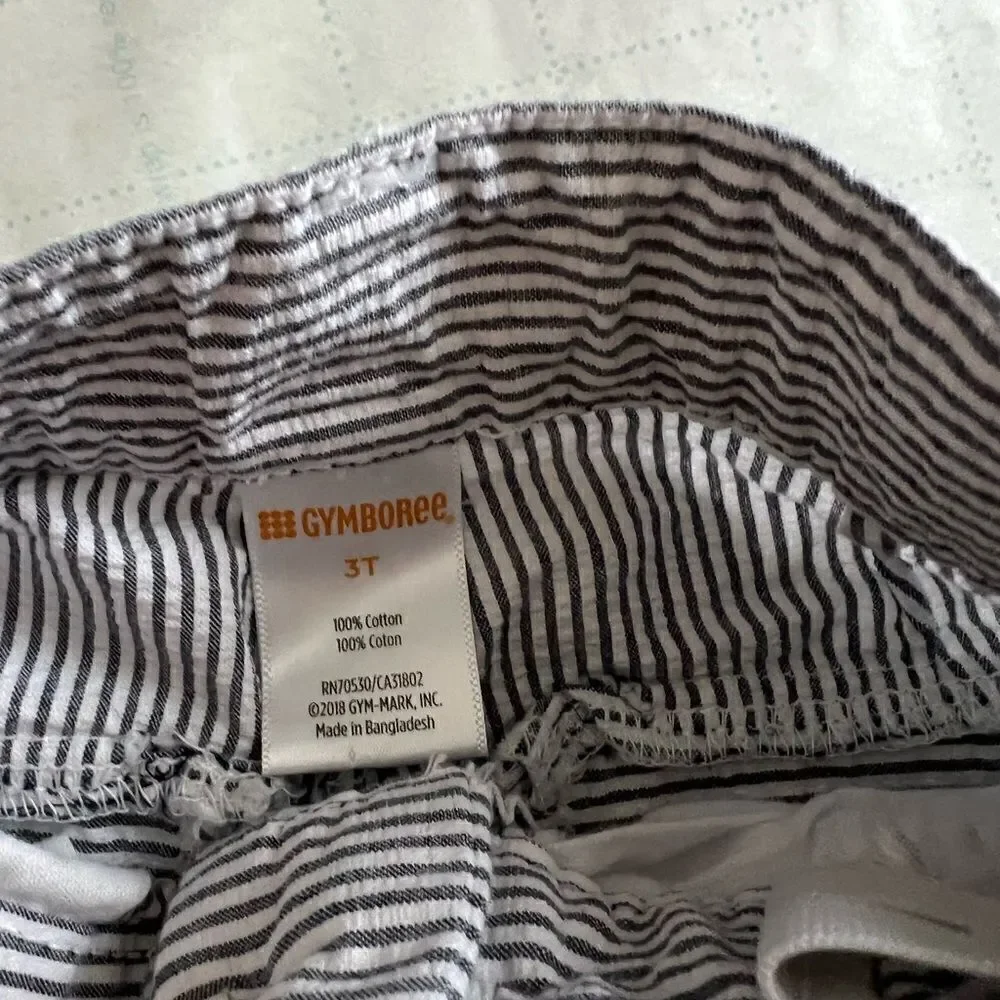 Gymboree straight striped Kids pants size 3 t